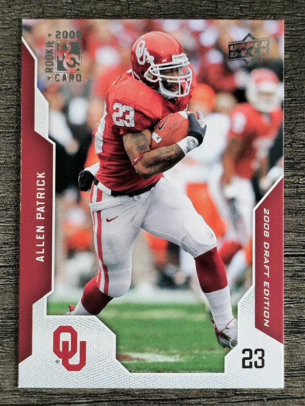 2008 Upper Deck Draft Edition #5 Allen Patrick RC
