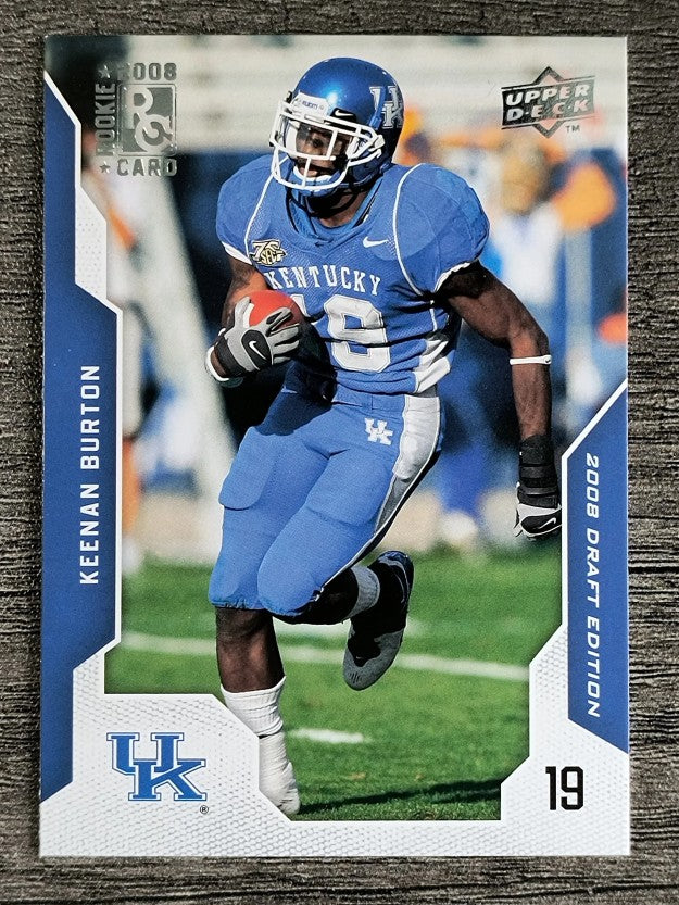 2008 Upper Deck Draft Edition #58 Keenan Burton RC