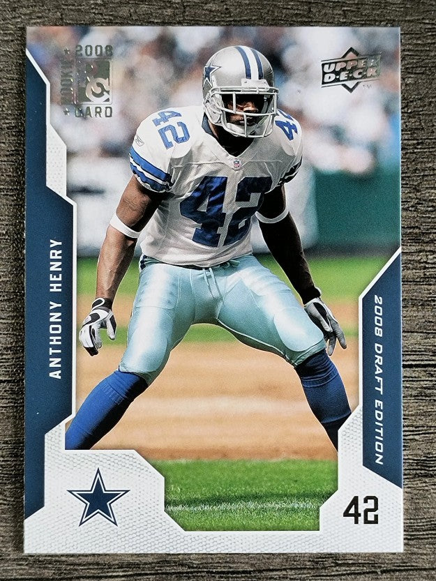 2008 Upper Deck Draft Edition #128 Anthony Henry