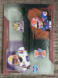 2008 Upper Deck Draft Edition Green #211 Ali Highsmith/J Leman/Pigskin Pairings