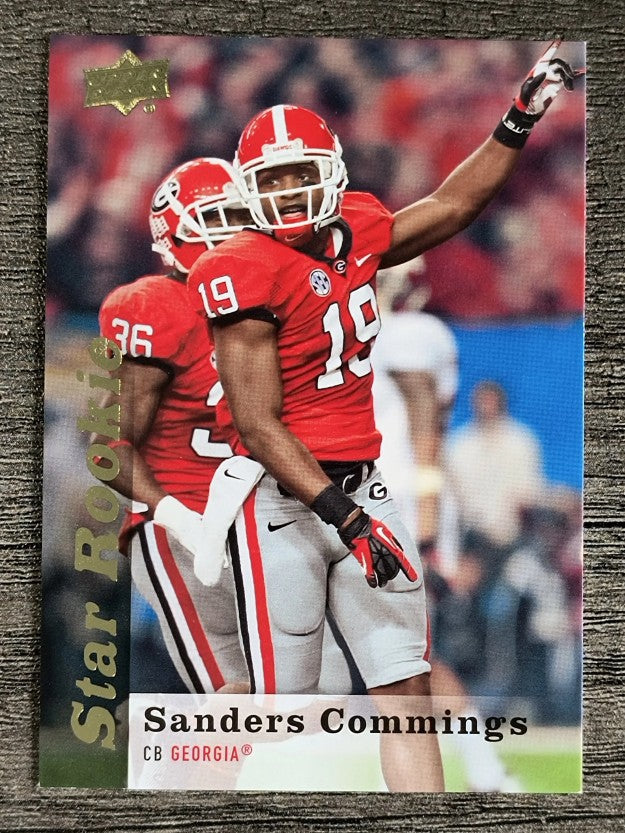 2013 Upper Deck #132 Sanders Commings
