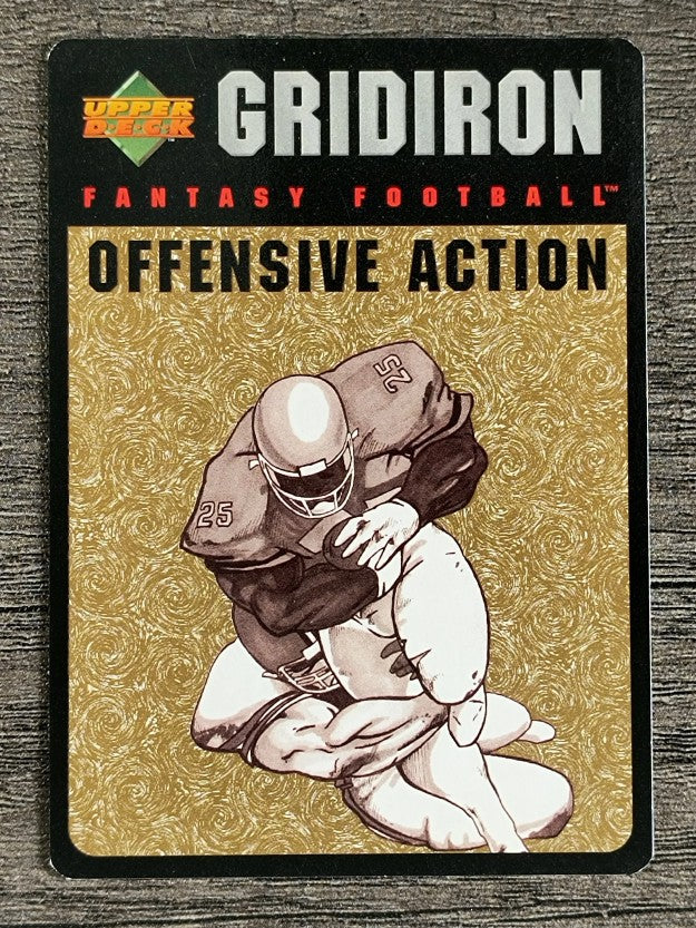 1995 Gridiron Fantasy Football #NNO Rise to the Challenge C