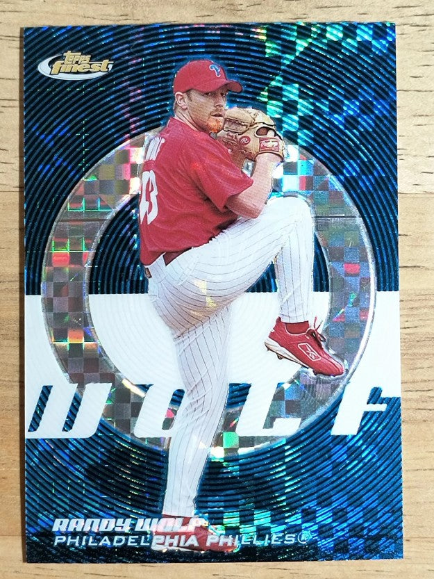 2005 Finest X-Fractors Blue #114 Randy Wolf