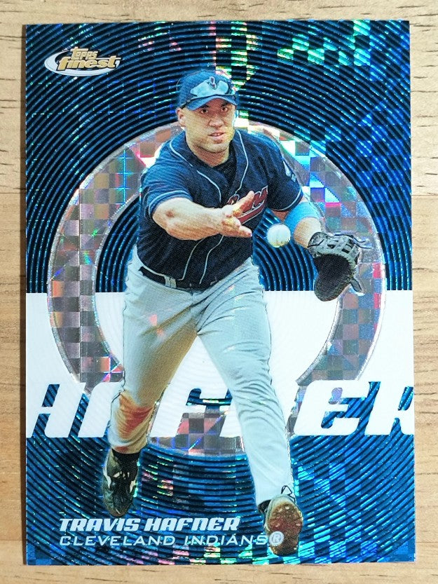 2005 Finest X-Fractors Blue #132 Travis Hafner