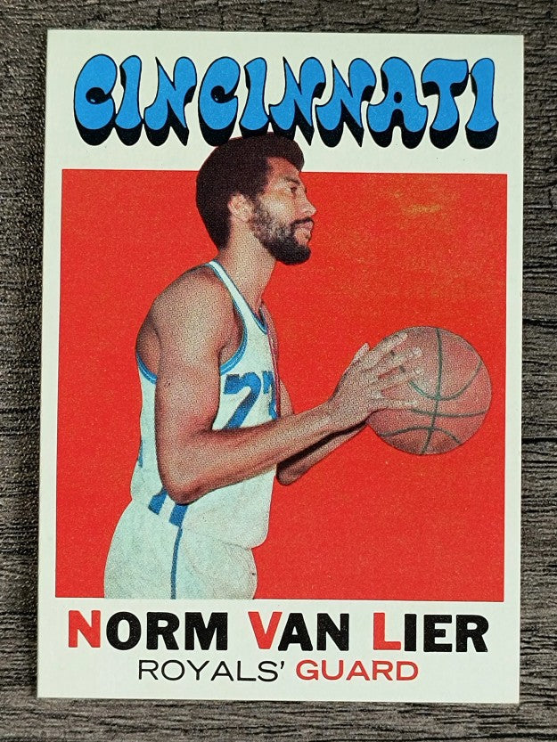 1971-72 Topps #19 Norm Van Lier (NM)
