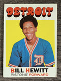 1971-72 Topps #23 Bill Hewitt (EX)
