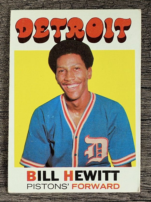 1971-72 Topps #23 Bill Hewitt (EX)