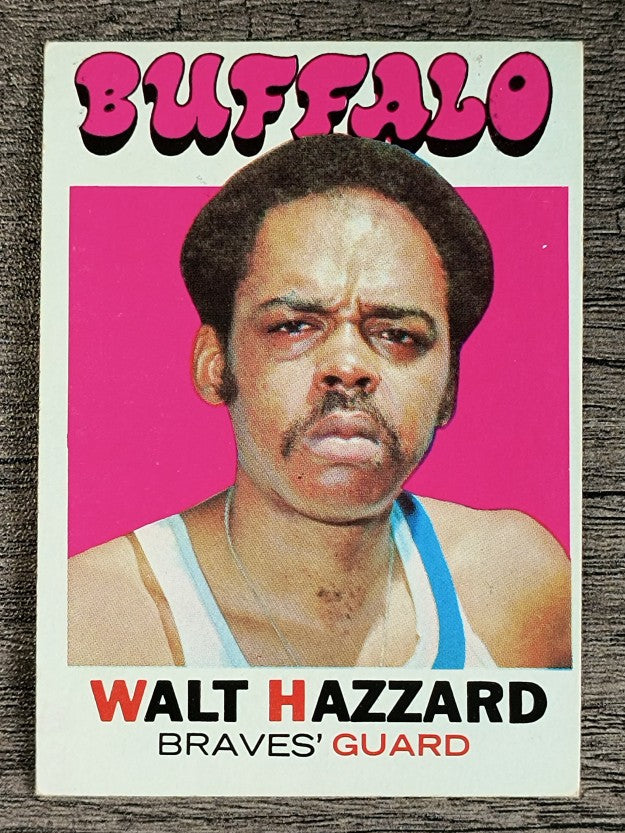 1971-72 Topps #24 Walt Hazzard (EX)