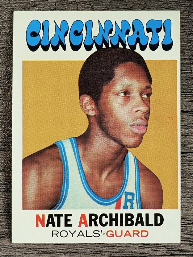 1971-72 Topps #29 Nate Archibald RC (EX)