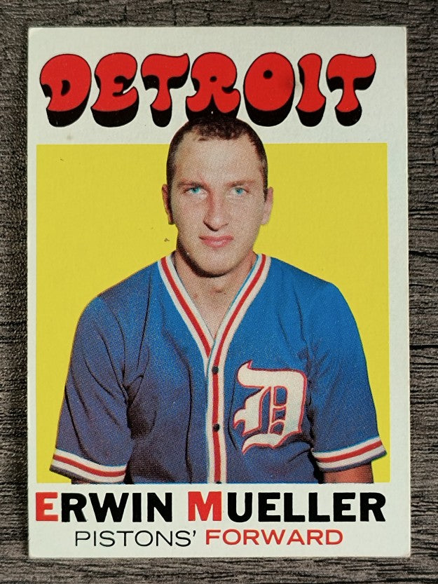 1971-72 Topps #31 Erwin Mueller (EX)