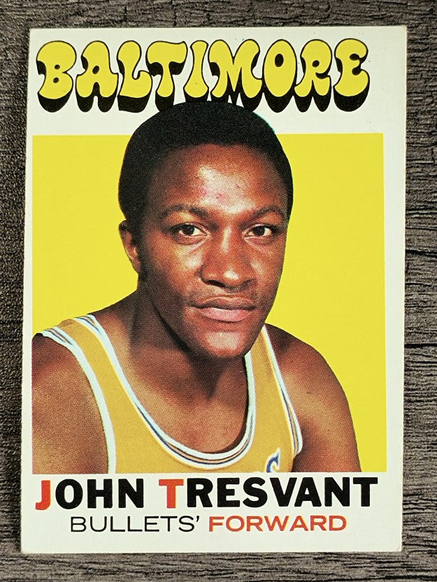 1971-72 Topps #37 John Tresvant (EX)