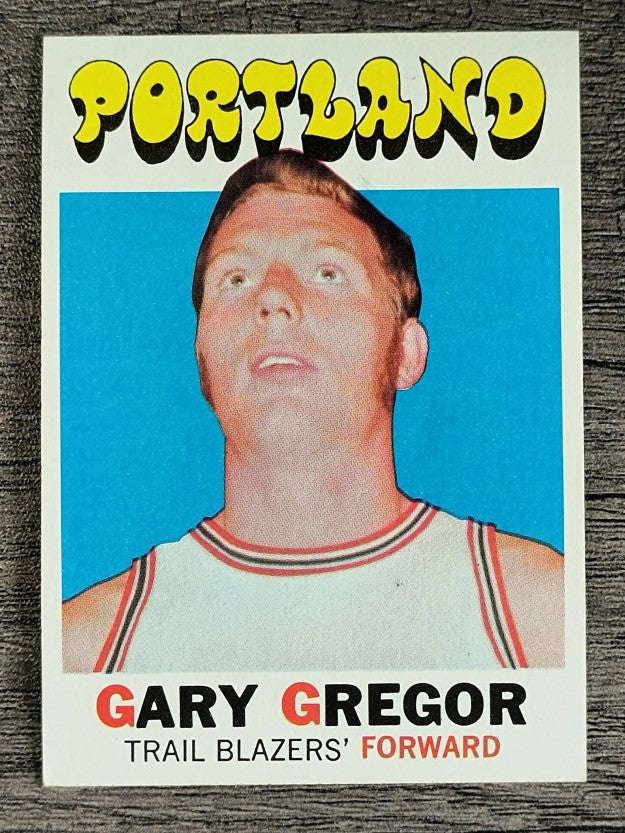 1971-72 Topps #56 Gary Gregor (NM)