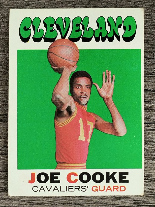 1971-72 Topps #62 Joe Cooke (VGEX)