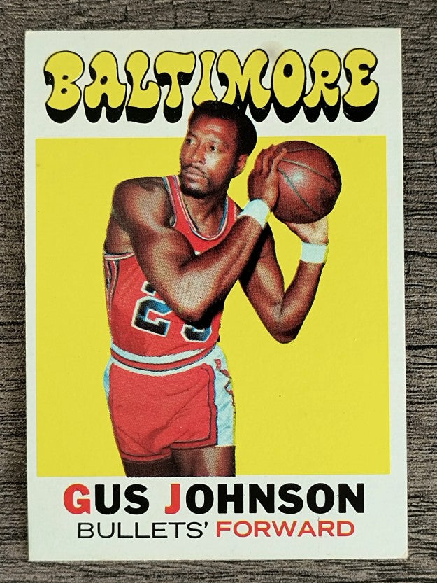 1971-72 Topps #77 Gus Johnson (EXMT)
