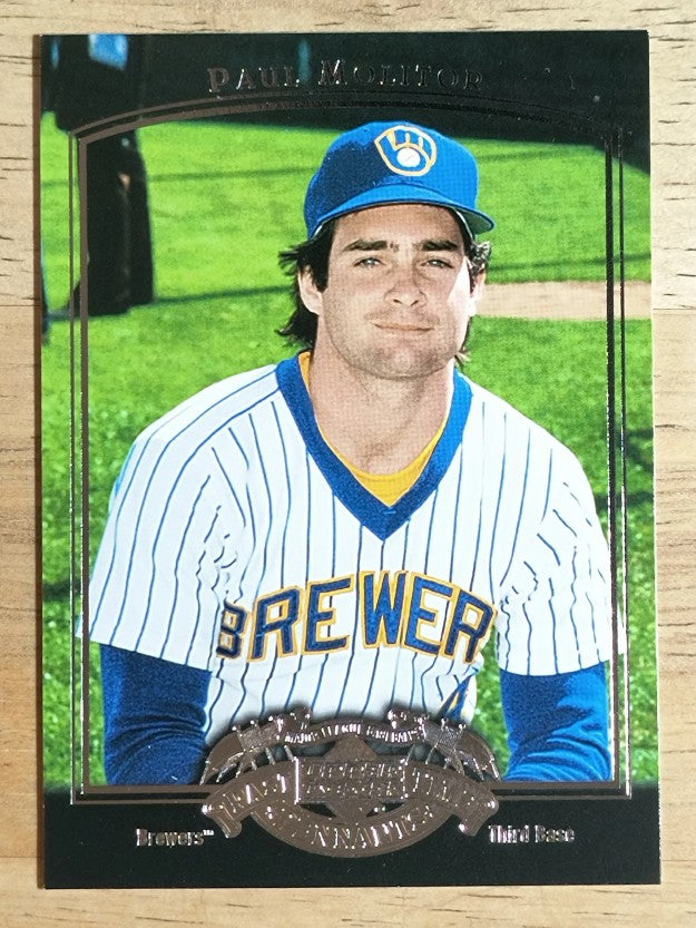 2005 UD Past Time Pennants #62 Paul Molitor