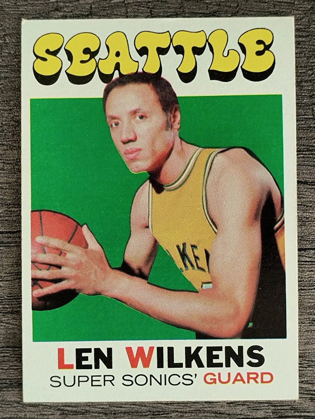 1971-72 Topps #80 Len Wilkens (EXMT)