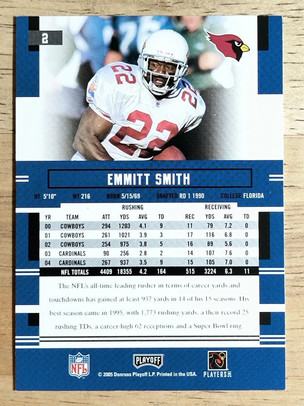2005 Playoff Prestige #2 Emmitt Smith