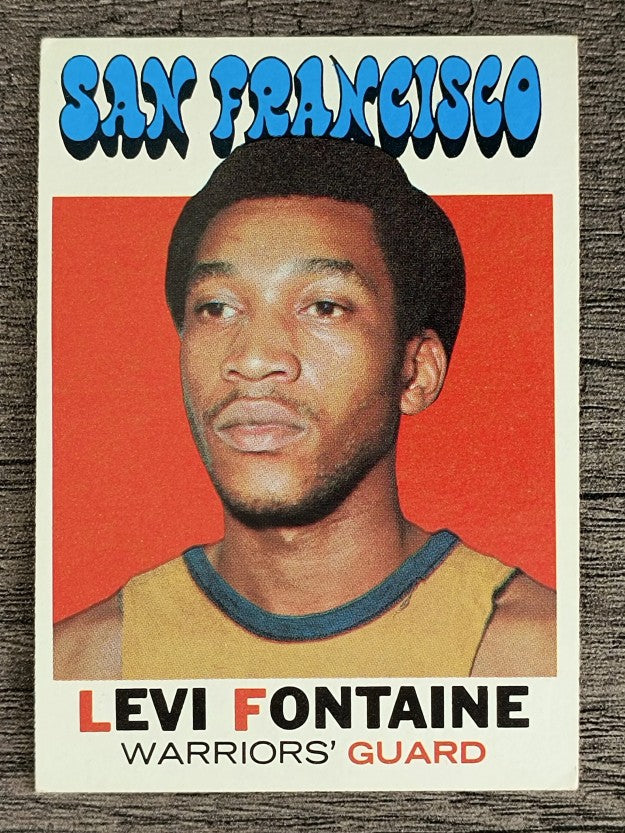1971-72 Topps #92 Levi Fontaine (EX)