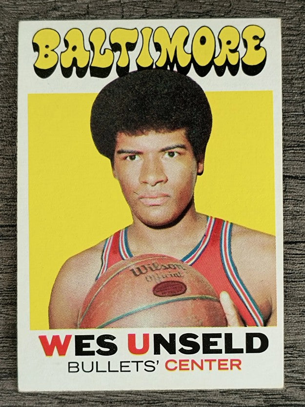 1971-72 Topps #95 Wes Unseld (EX)