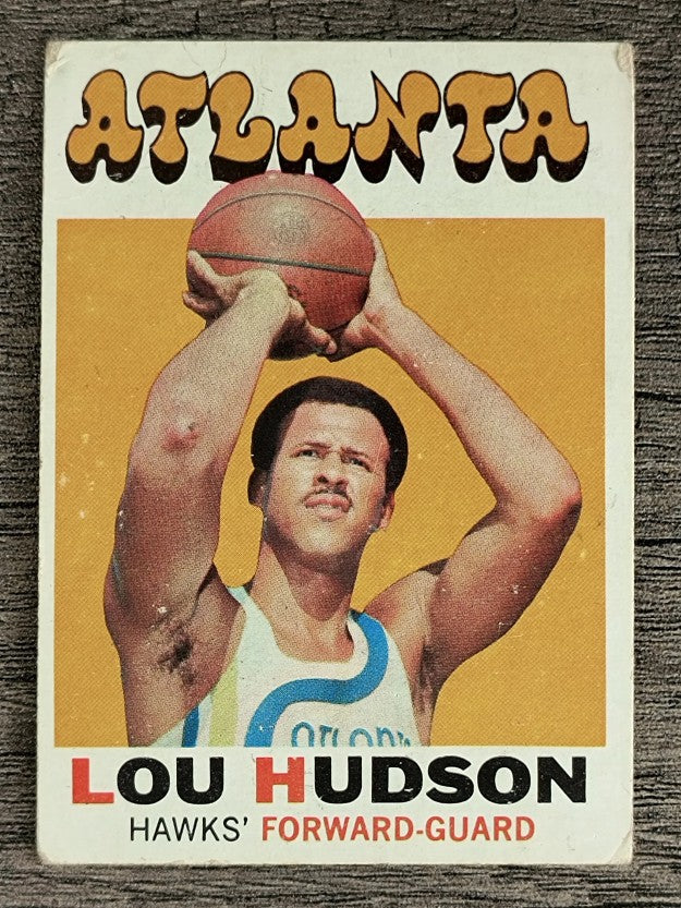 1971-72 Topps #110 Lou Hudson (GOOD)