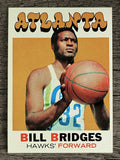 1971-72 Topps #132 Bill Bridges (NM)