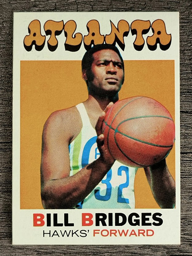 1971-72 Topps #132 Bill Bridges (NM)