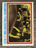 1971-72 Topps #137 NBA Champs/Oscar Robertson (NM)