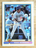 1991 Bowman #593 Raul Mondesi RC