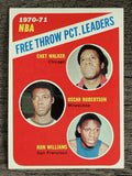 1971-72 Topps #141 Chet Walker/Oscar Robertson/Ron Williams LL (EXMT)