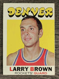 1971-72 Topps #152 Larry Brown RC (VGEX)