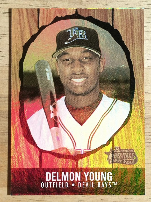 2003 Bowman Heritage #253 Delmon Young KN RC