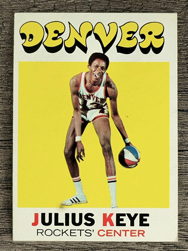1971-72 Topps #186 Julius Keye (EX)