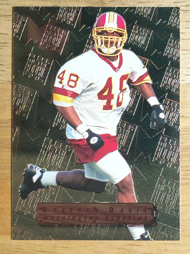 1996 Metal #127 Stephen Davis RC