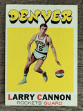 1971-72 Topps #196 Larry Cannon (EX)