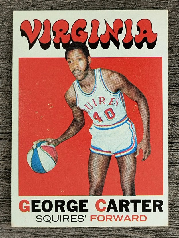 1971-72 Topps #205 George Carter (EXMT)