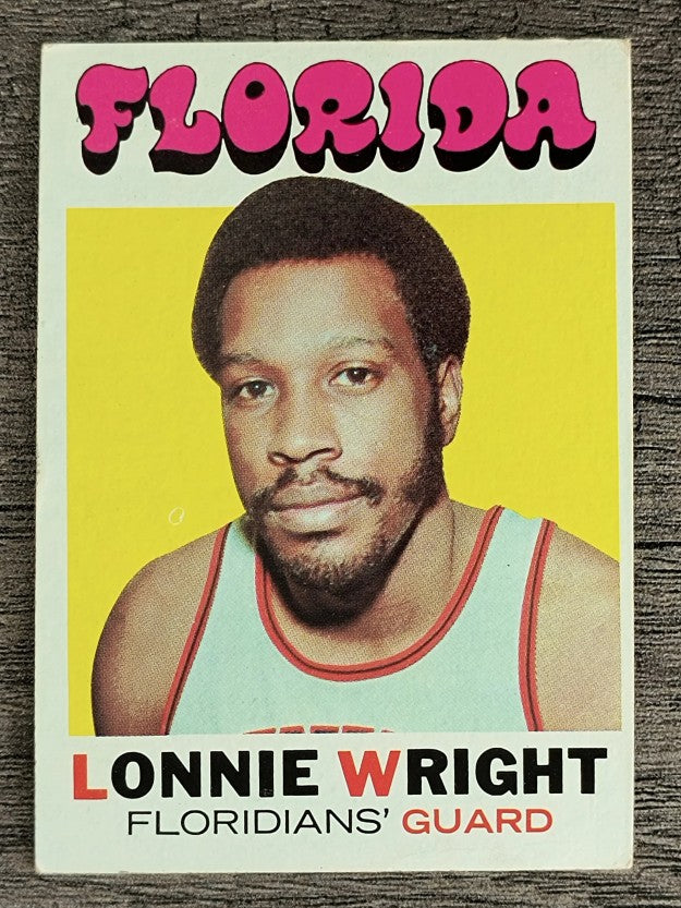 1971-72 Topps #206 Lonnie Wright (EX)