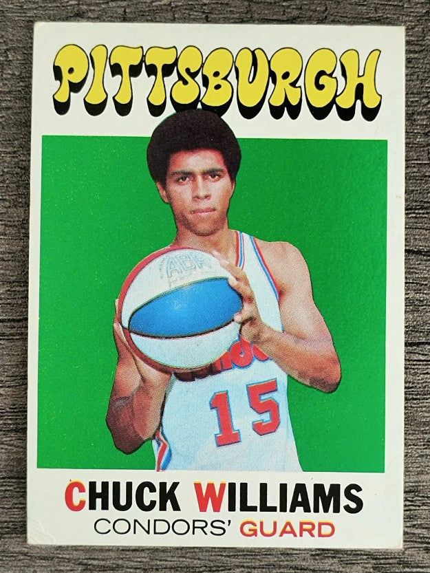1971-72 Topps #218 Chuck Williams (VGEX)