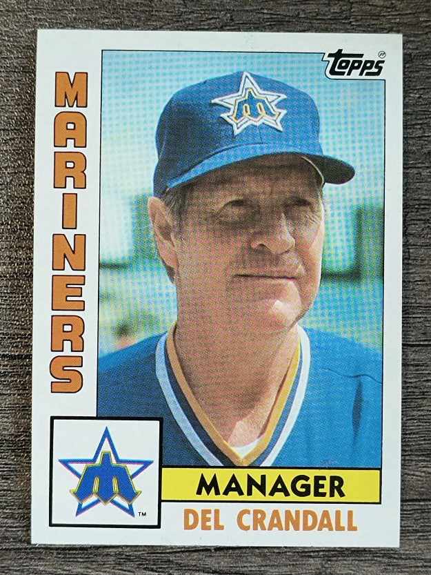 1984 Topps #721 Del Crandall MG