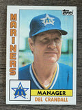 1984 Topps #721 Del Crandall MG