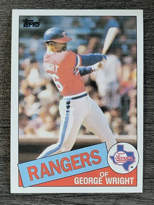 1985 Topps #443 George Wright