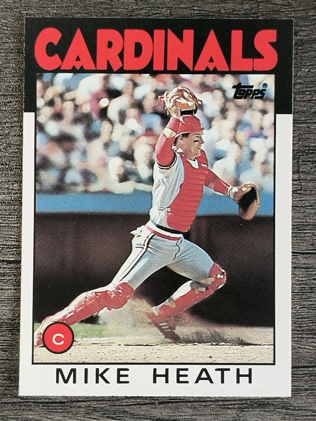 1986 Topps Traded #46T Mike Heath