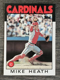 1986 Topps Traded #46T Mike Heath