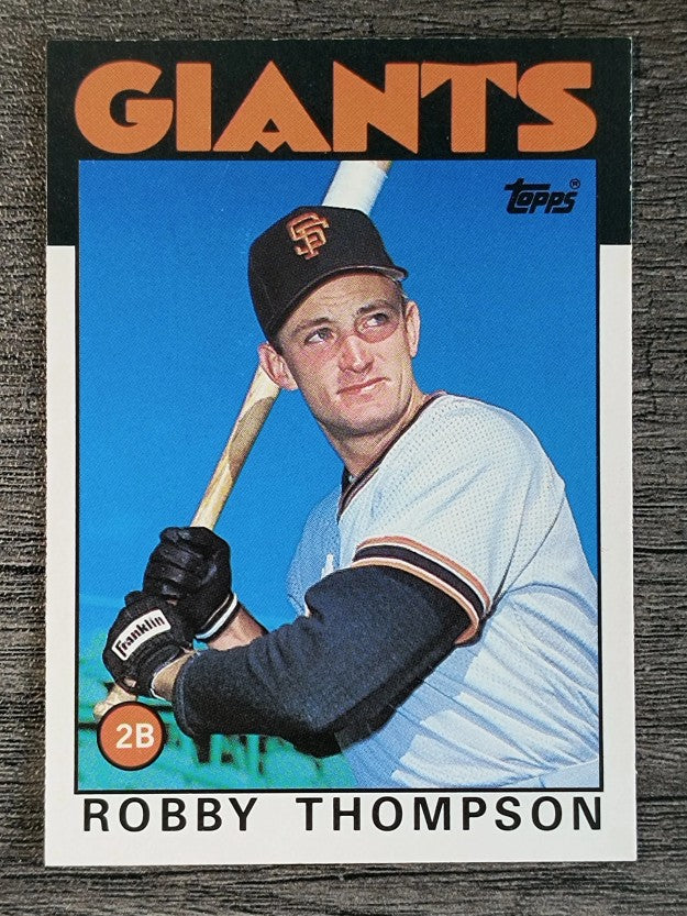 1986 Topps Traded #113T Robby Thompson XRC