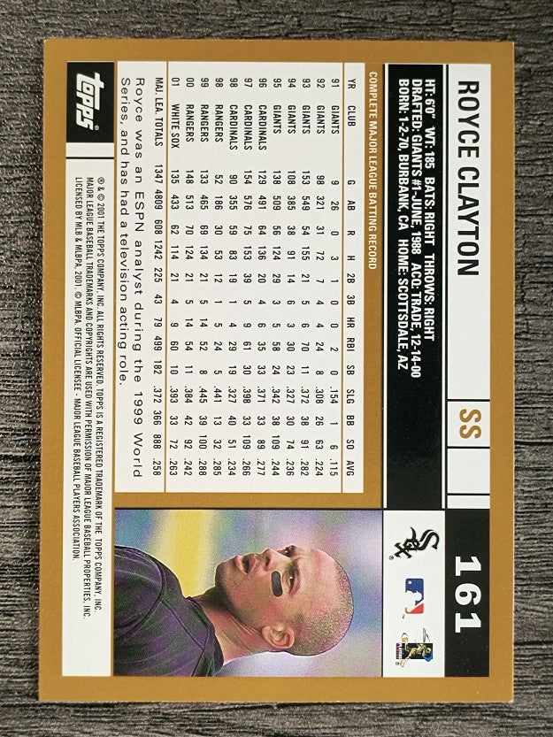 2002 Topps #161 Royce Clayton