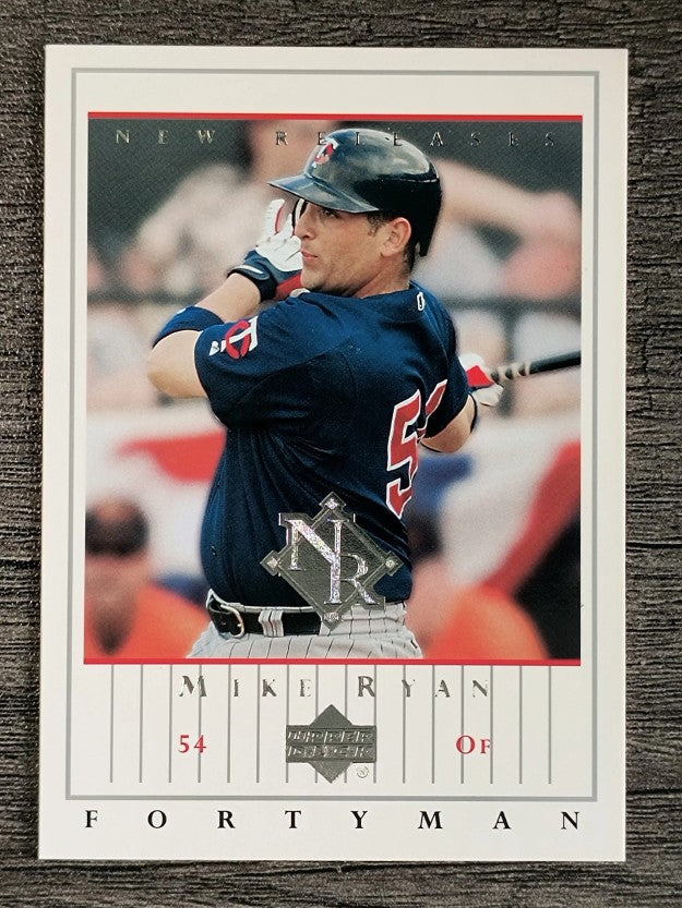 2003 Upper Deck 40-Man #890 Mike Ryan NR RC
