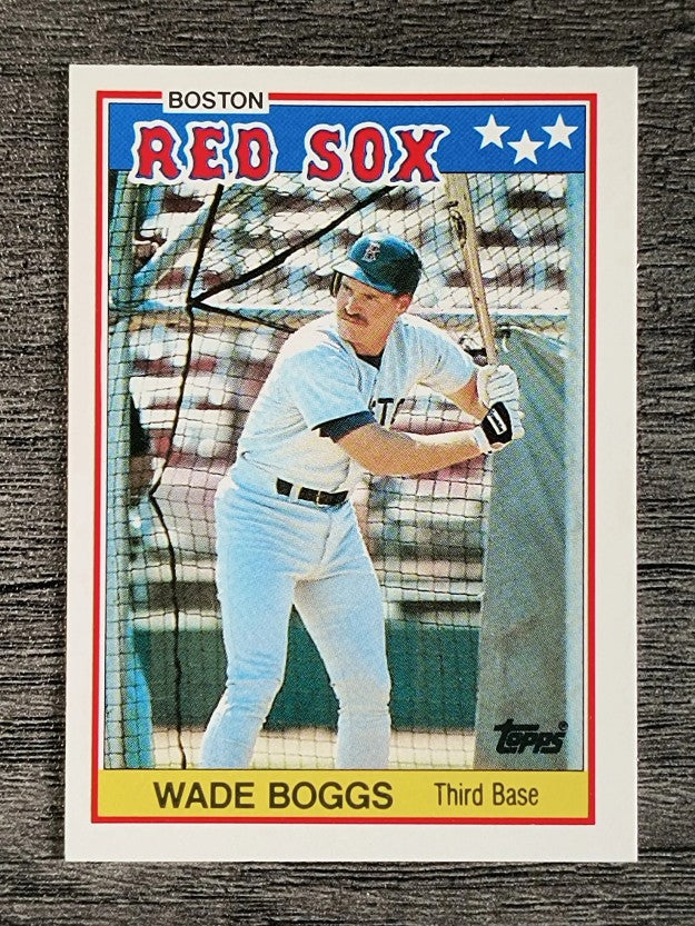 1988 Topps UK Minis #4 Wade Boggs