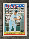 1988 Topps UK Minis #4 Wade Boggs