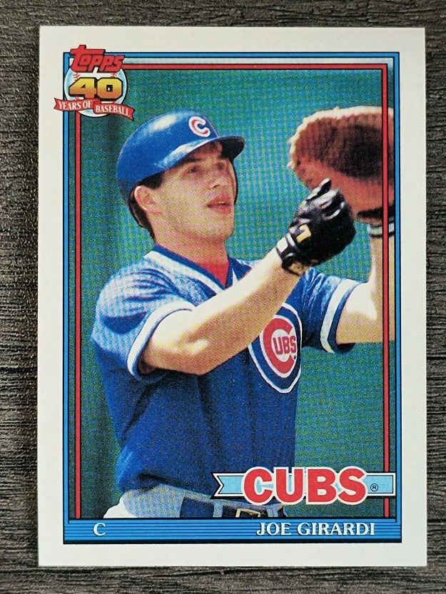 1991 Topps #214 Joe Girardi