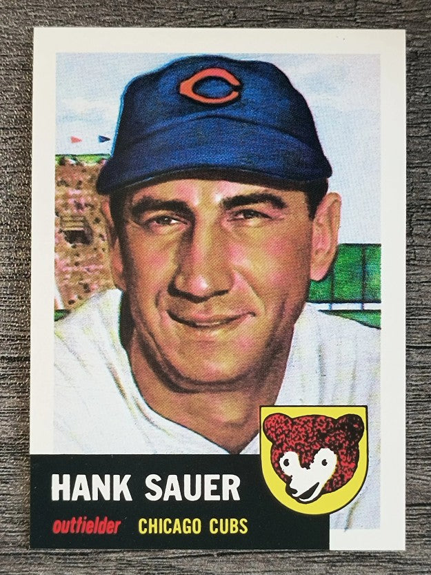 1991 Topps Archives '53 #111 Hank Sauer