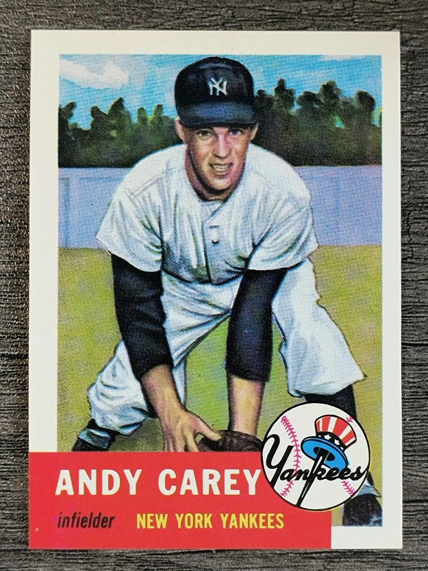 1991 Topps Archives '53 #188 Andy Carey